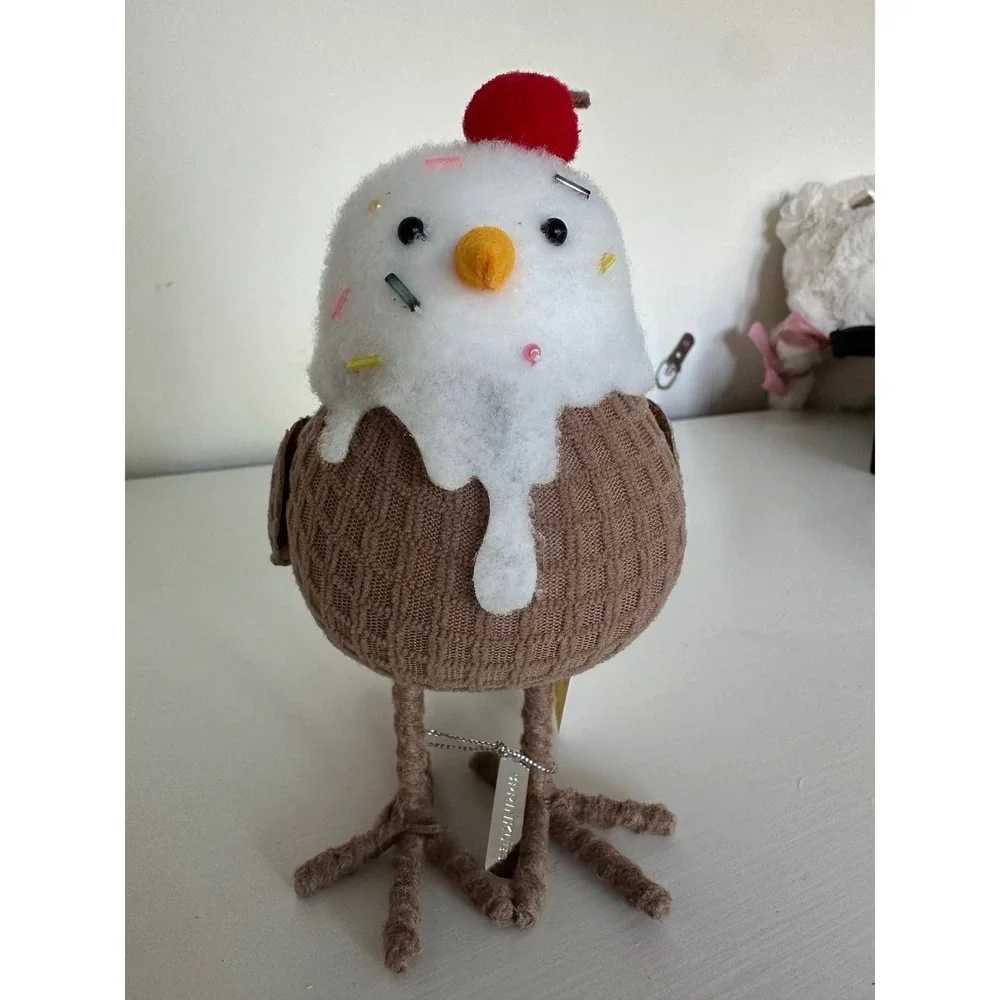 Target‎ Sprinkles Featherly Friends Bird 2024 Summer Ice Cream Sundae Figurine